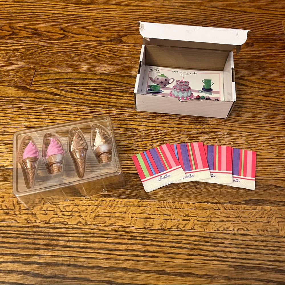 Sophia’s Ice Cream Cone Set for 18” Dolls NIB